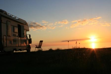 Sonnenuntergang am Lago Llanquihue